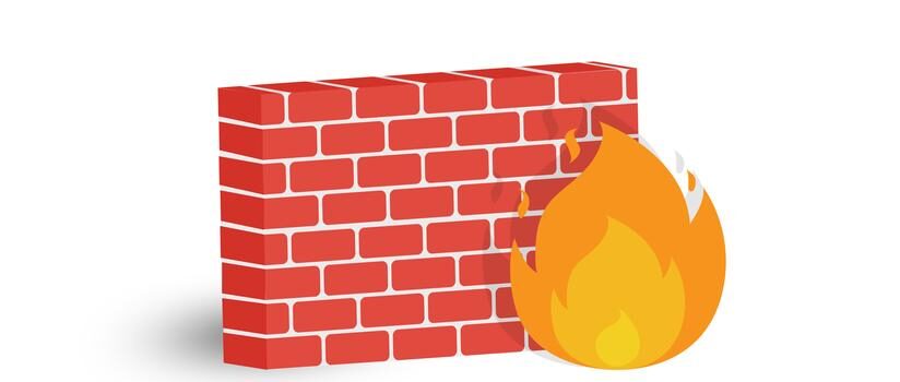 600578-icona-del-firewall-di-rete-illustrazione-su-sfondo-bianco-vettoriale